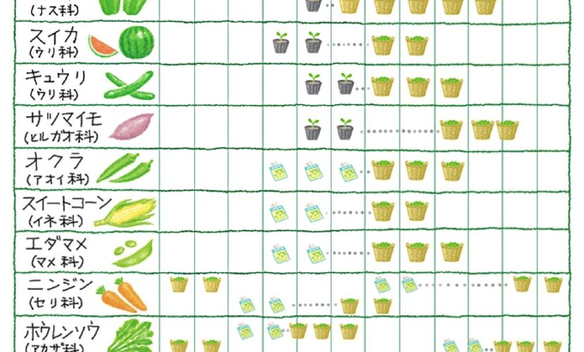 野菜ダイエットカレンダー